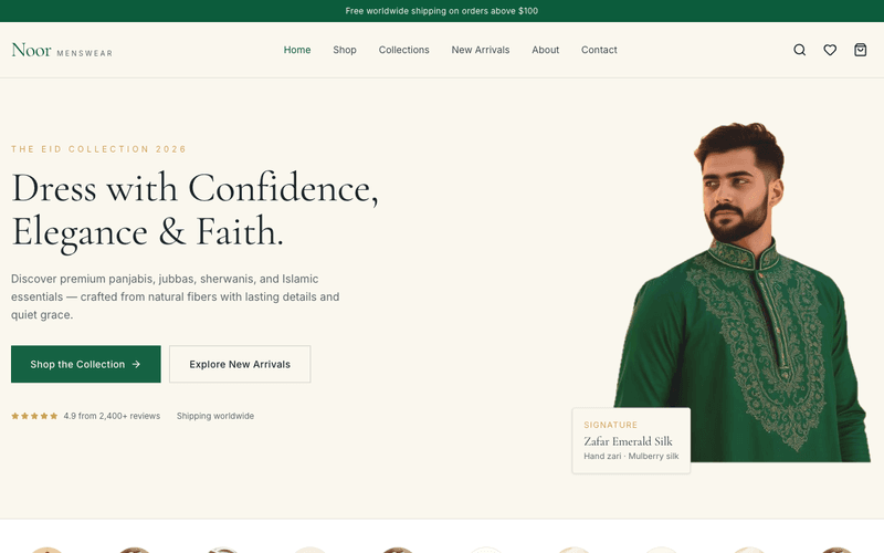 Noor Menswear